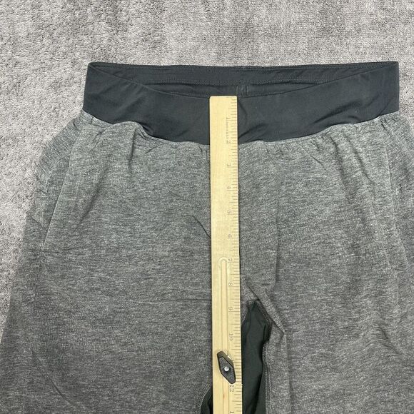 Lululemon  THE 9” Shorts Mens S Heather Gray Gym Stretch Performance Pickleball - Picture 8 of 10
